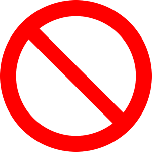 תמרור איסור